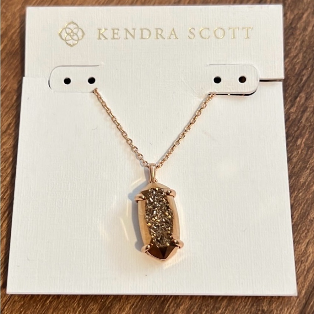 Kendra Scott Harrison Drusy in Rose Gold NWT (Retail $80) FIRM PLEASE :) - Picture 3 of 7